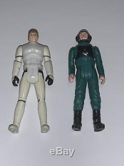 Vintage Star Wars Figures Full Last 17 Inc R2 Pop Up Et Visage De Yak