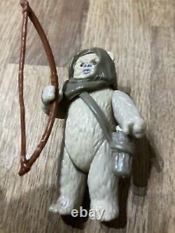 Vintage Star Wars Figurine Lumat Les 17 Derniers Avec Hood, Quiver Et Bow D'origine