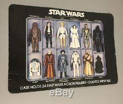 Vintage Star Wars First 21 Figurines Insert Pour Valise Complète 24 Lots