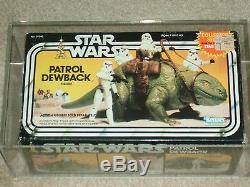 Vintage Star Wars Kenner Afa 75 Figure Patrol Dewback Misb Scellé Box 1983