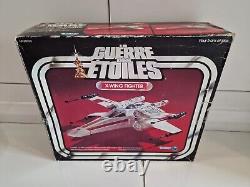 Vintage Star Wars Kenner Canada GDE Single LP Red Box X-wing<br/>	 		<br/>
 
Star Wars Kenner Canada Vintage GDE Boîte Rouge X-wing à un seul LP