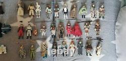 Vintage Star Wars Kenner Figures 96 Full Set Empire Jedi Dernier 17 Bundle Job Lot