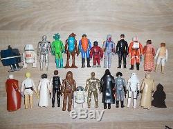 Vintage Star Wars Kenner Lot Premier 12-21 Collectors Case Complete 1977