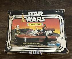 Vintage Star Wars Landspeeder Open Bonnet Boxed Kenner