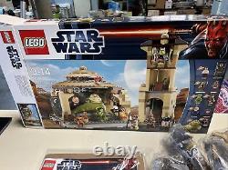 Vintage Star Wars Lego 9516 Jabba's Palace 100% Complete Avecmanuels Aucune Chiffres