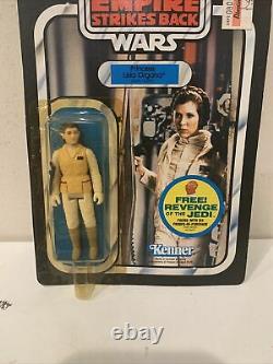 Vintage Star Wars Leia Hoth Outfit 48 Back Moc Kenner Empire Strikes Back