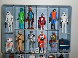 Vintage Star Wars Lot First 12 21 Etui De Collectionneurs Kenner Boba Fett Luke 1977