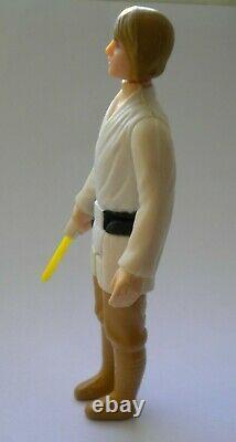Vintage Star Wars Luke Farmboy Cheveux Brun Hk 1977 Sabre Original De Haute Qualité