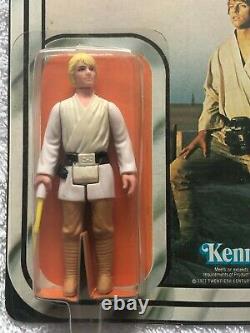 Vintage Star Wars Luke Skywalker 12 Retour Carte 1977 Kenner Excellent État