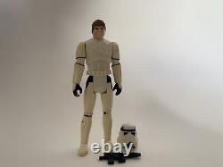 Vintage Star Wars Luke Skywalker Dernier 17 Stormtrooper Déguisement Avec Accessoires