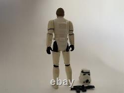 Vintage Star Wars Luke Skywalker Dernier 17 Stormtrooper Déguisement Avec Accessoires