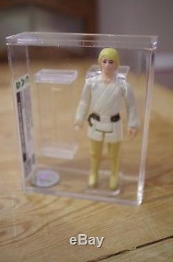 Vintage Star Wars Luke Skywalker Farmboy Sabre Télescopique Double Cas Classé