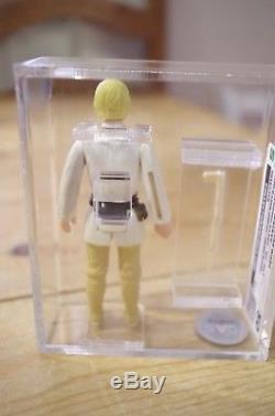 Vintage Star Wars Luke Skywalker Farmboy Sabre Télescopique Double Cas Classé