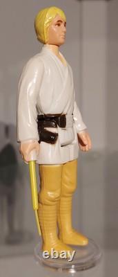 Vintage Star Wars Luke Skywalker Garçon de la Ferme G. M. F. G. I 1977 Hong-Kong Sabre Authentique