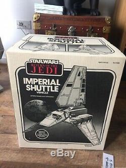 Vintage Star Wars Navette Rotj Imperial En Boîte Et Complet