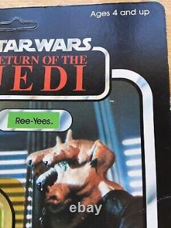 Vintage Star Wars Original Kenner 1983 Retour Du Jedi Ree Yees Moc