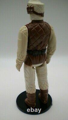 Vintage Star Wars Pbp Dark Brown Rebel Soldat Blanc Face Scar Coo Dbrs