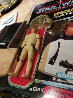 Vintage Star Wars Potf Luke Skywalker Dans Le Chiffre De Déguisement De Stormtrooper