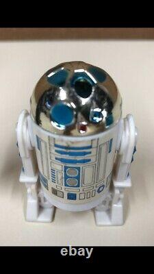 Vintage Star Wars R2-d2 Pop Up Lightsaber 1985 Potf Dernier 17 Sticker Original