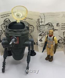 Vintage Star Wars ROTJ Cap 2 des années 1980 captive avec Bossk & instructions