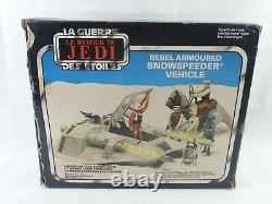 Vintage Star Wars Retour Du Véhicule Jedi Rebel Blindé Snowspeeder Boxed