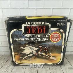 Vintage Star Wars Retour Du Véhicule Jedi X-wing 1983 Rotj