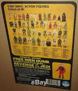 Vintage Star Wars Revanche De La Carte Jedi Tusken Raider Preuve Kenner 1983