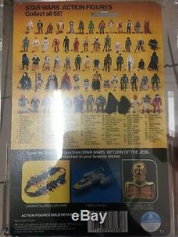 Vintage Star Wars Rotj Princesse Leia Boushh Disguise 1983 Afa 85 Rare Toy Moc