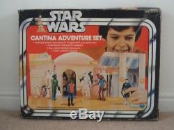 Vintage Star Wars Sears Creature Cantina Ensemble De Jeu 100% D'origine En Boîte 1977