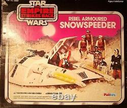 Vintage Star Wars Snowspeeder 1982 Kenner Original Boxed Luke/han Hasbro Figure