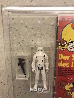 Vintage Star Wars Yps Hoth Stormtrooper Avec La Bande Dessinée Afa Ukg 80