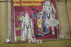 Vintage Star Wars Yps Hoth Stormtrooper Snowtrooper Ukg Avec Comic Pas Afa Cas