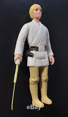 Vintage Star Wars'a 'lettré Dt Luke Skywalker Farmboy Double-télescopique