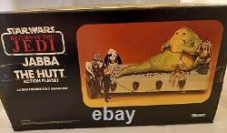 Vintage Star Wars (rotj) Jabba The Hutt, Boîte De 1983 (kenner)