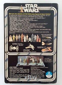 Vintage Wars Darth Vader Étoiles 12 Retour C Moc Unpunched Usine Sealed 1977 Cardée