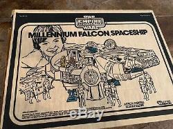 Vintage Wars Étoiles Falcon Coffret Esb Millenium Kenner 1981 Complet