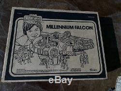 Vintage Wars Étoiles Falcon Coffret Esb Millenium Kenner 1981 Non Complet