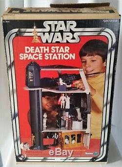 Vintage Wars Kenner Étoiles Death Star Station Spatiale Complète 1978 Playset Près