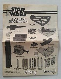 Vintage Wars Kenner Étoiles Death Star Station Spatiale Complète 1978 Playset Près