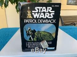 Vintage Wars Patrol Étoiles Dewback Boxed Avec Insert Mint C9 1979