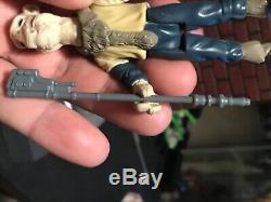 Vintage Yak Visage Star Wars Potf Figurine (kenner 1985) + Arme Originale