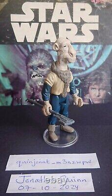 Visage de Yak Dernière 17 figurine vintage Star Wars Rare 3.75 en superbe état