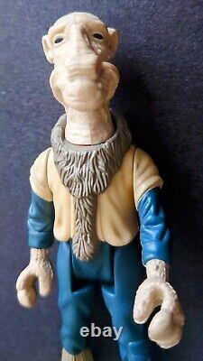 Visage de Yak Dernière 17 figurine vintage Star Wars Rare 3.75 en superbe état