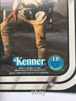 Vtg 1977 Kenner Star Wars Luke Skywalker Figure D'action Non Ouverte 12 Retour 38180