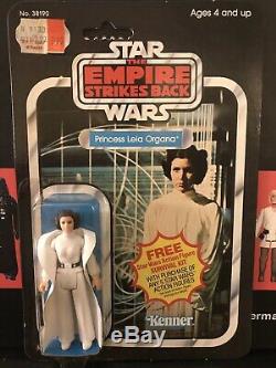 Wars Vintage Star Princess Leia Organa Moc Esb (pop Supprimé) De Condition Superbe